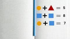 数学パズル：三角形の値を見つけられるのは天才だけ